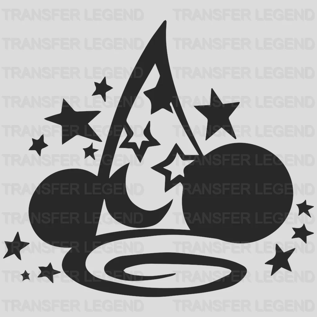 Sorcerer Mick Hat Design - DTF heat transfer - transferlegend