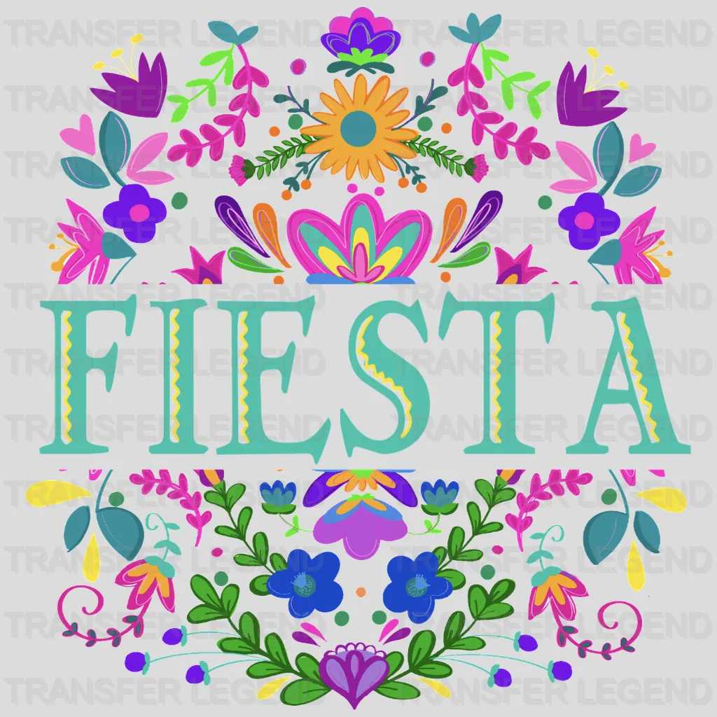 FIESTA - Cinco De Mayo DTF heat transfer - transferlegend