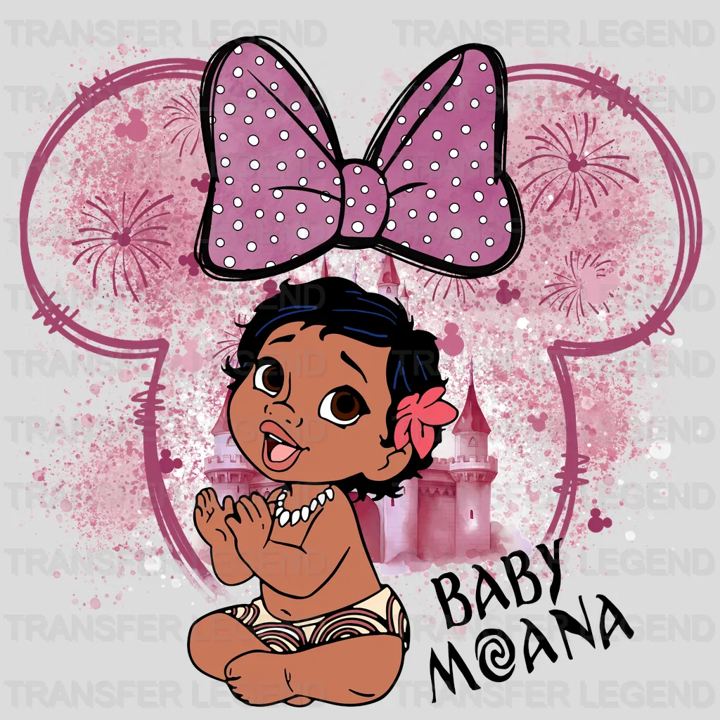 MOANA Disney Designs - DTF Heat Transfers