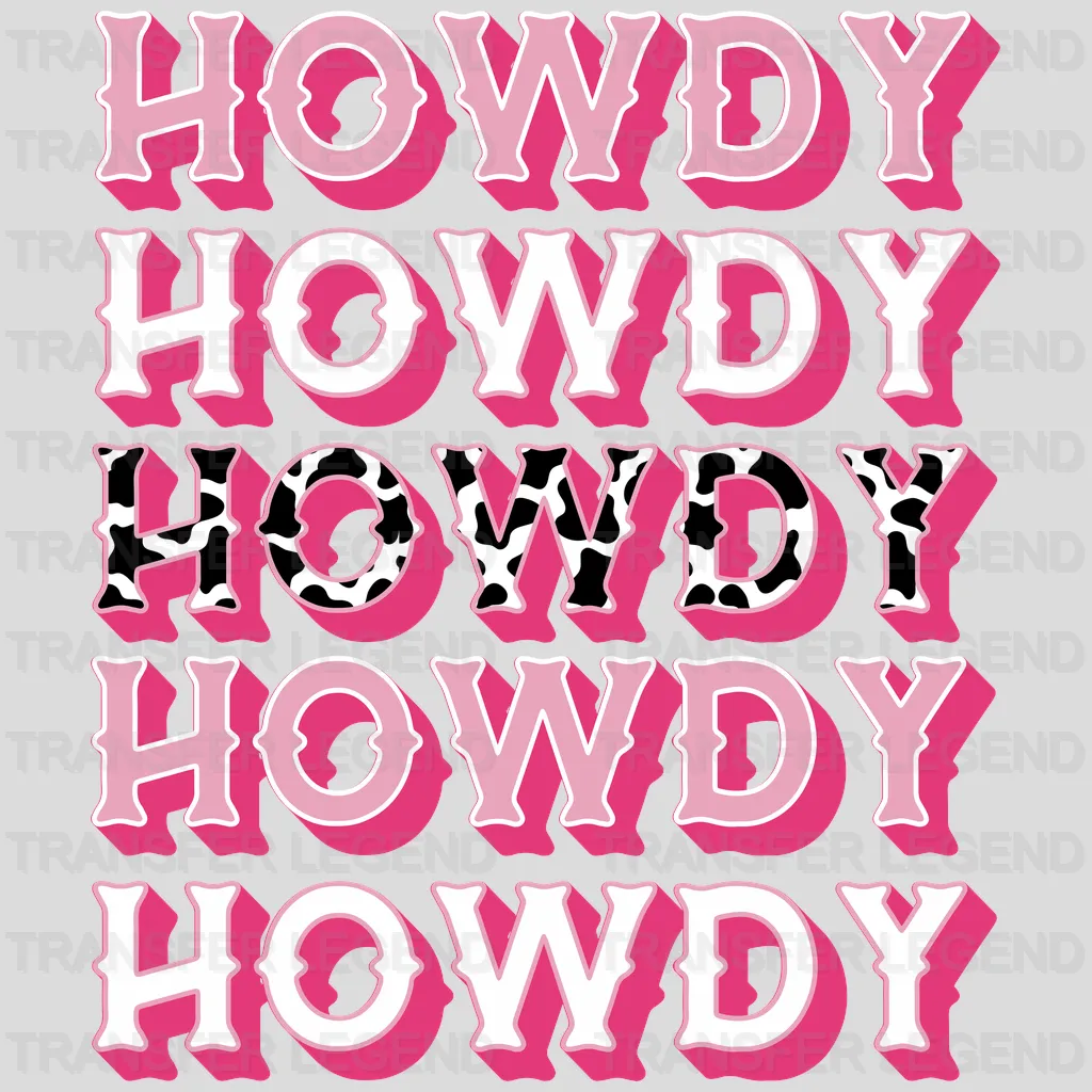 Bride And Howdy design- DTF heat transfer - transferlegend