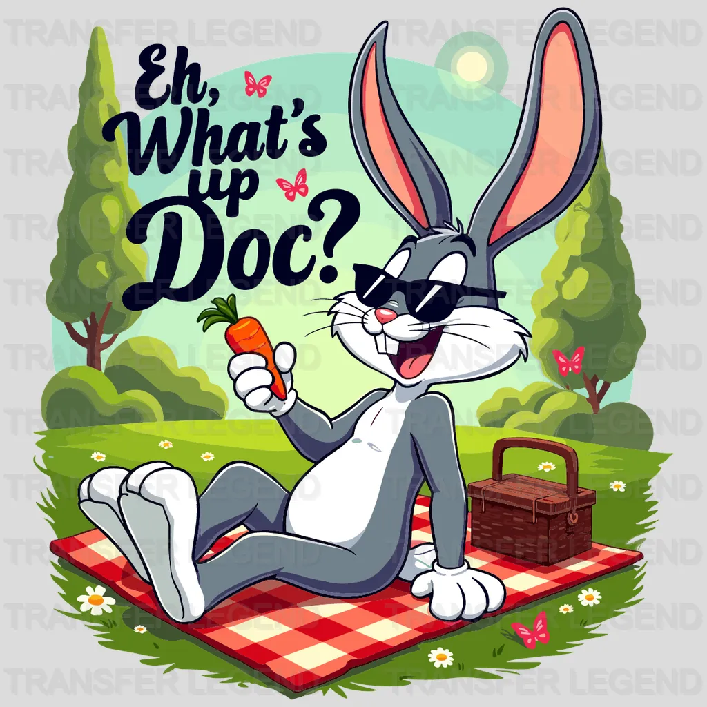 What's Up Doc Disney Designs - DTF Heat Transfers