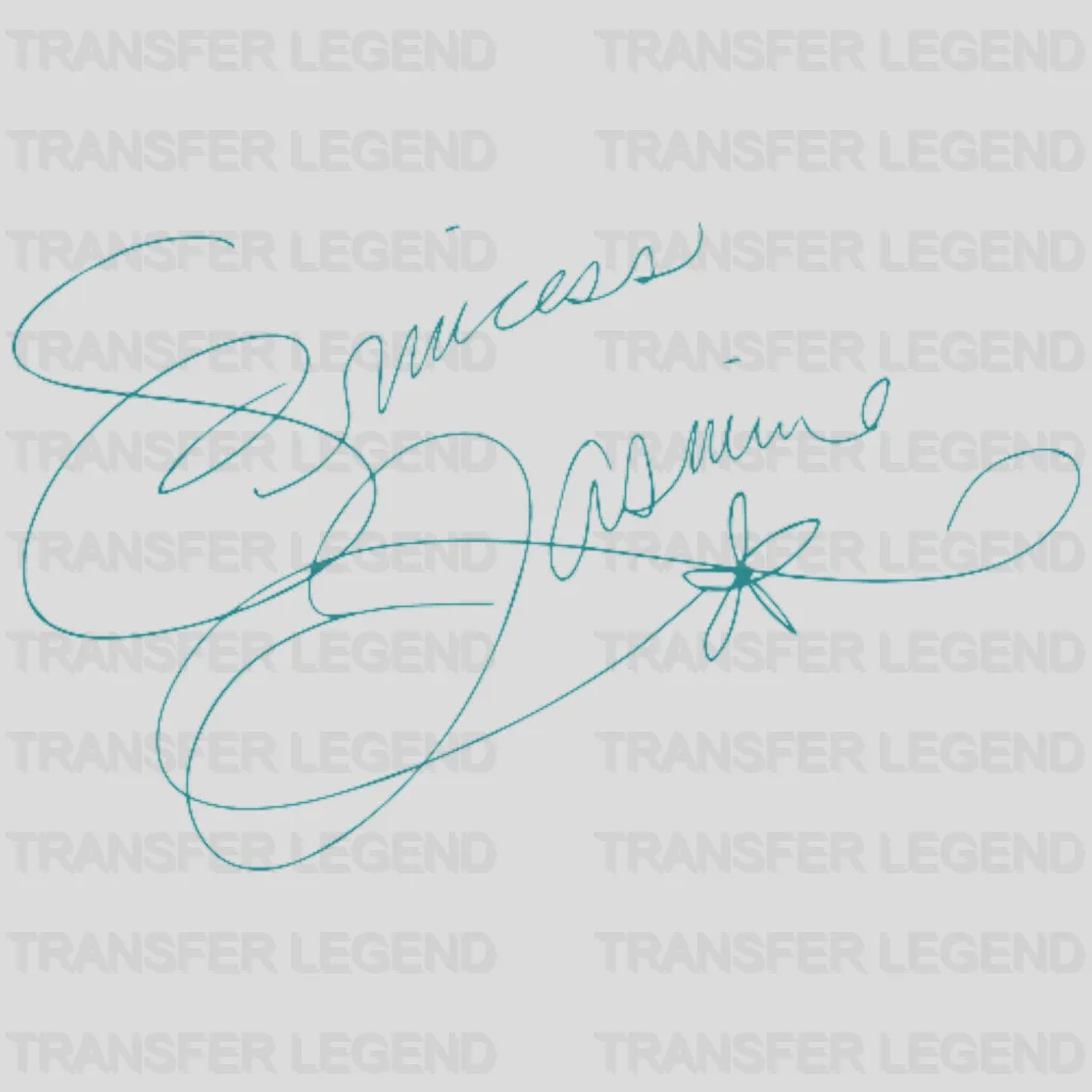 Character Jasmine Design - DTF heat transfer - transferlegend