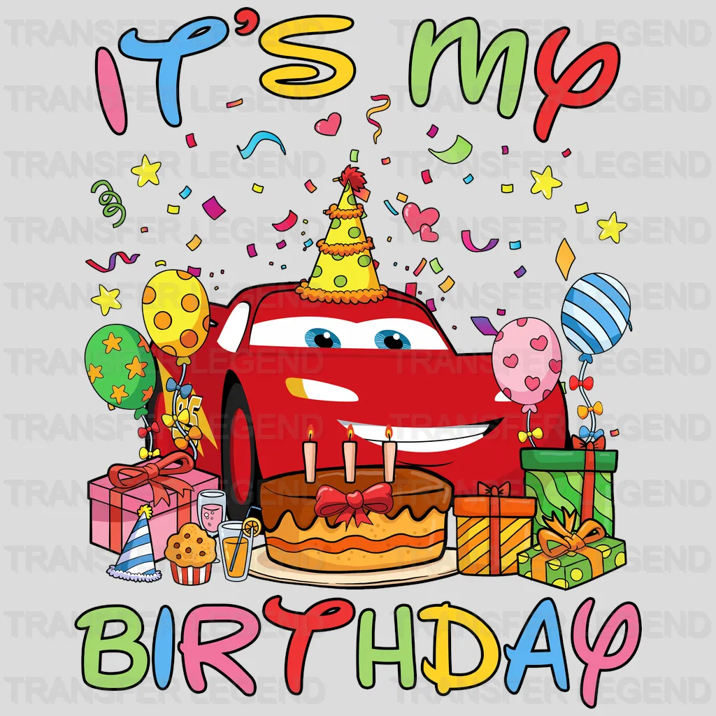 It's My Birthday MQ Disney Designs - DTF Heat Transfers