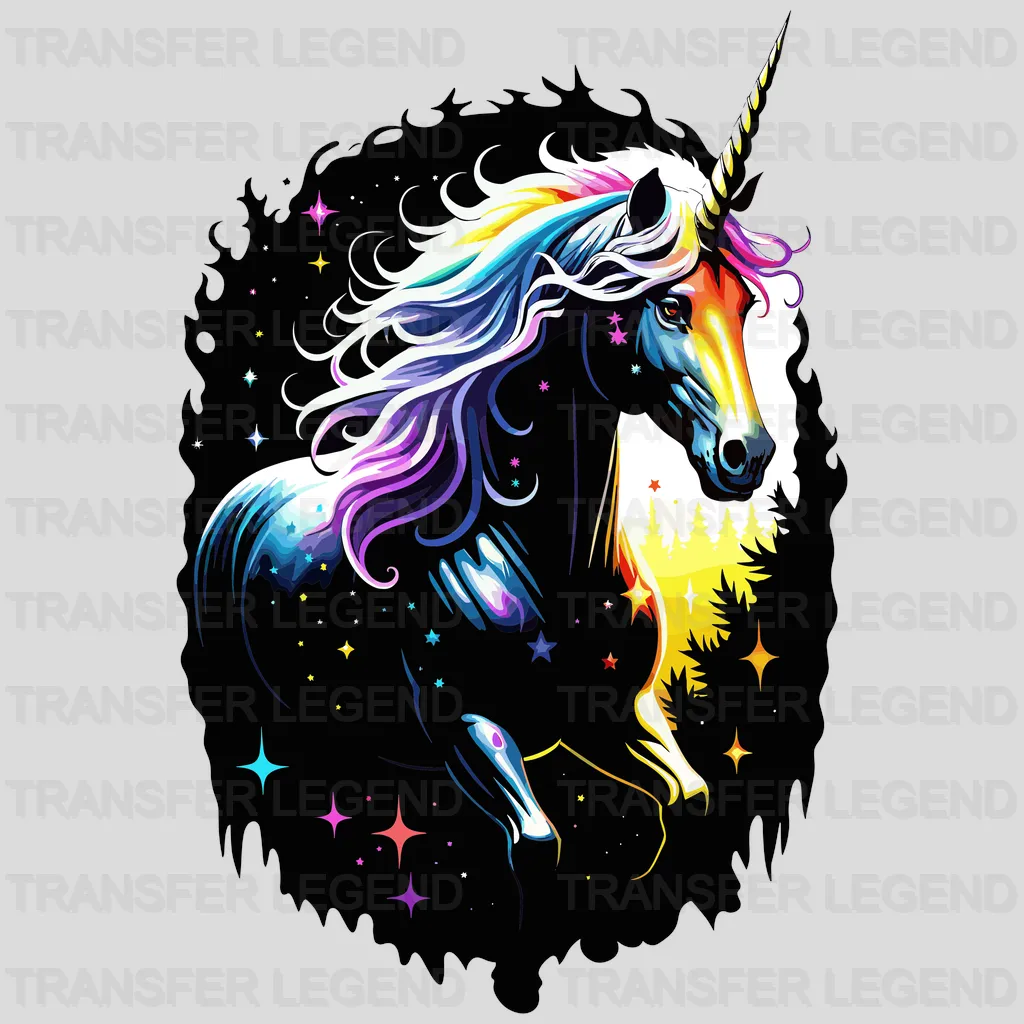 Love Me Unicorn Design - DTF Heat Transfers - transferlegend