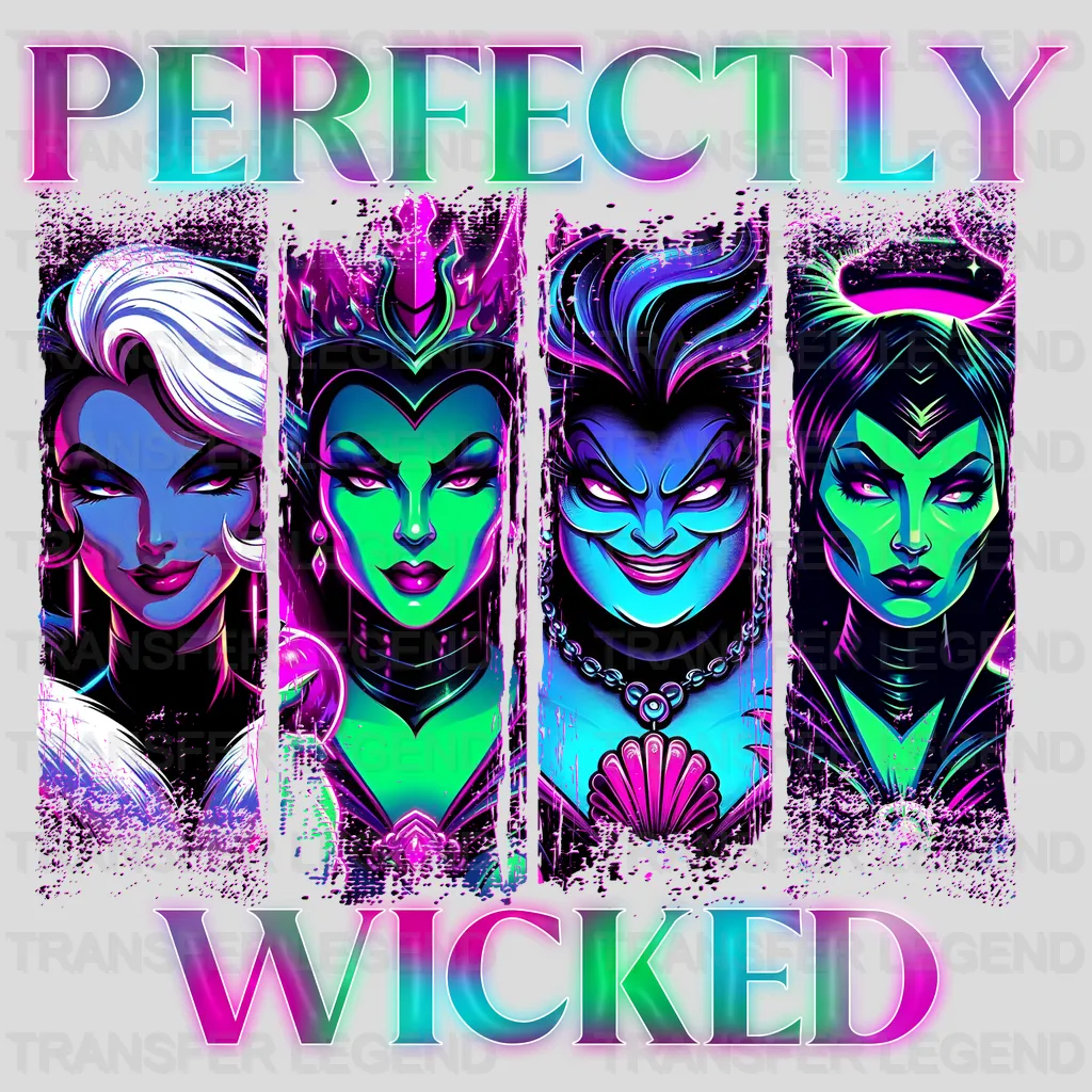Perfectly Wicked   Disney Designs - DTF Heat Transfers