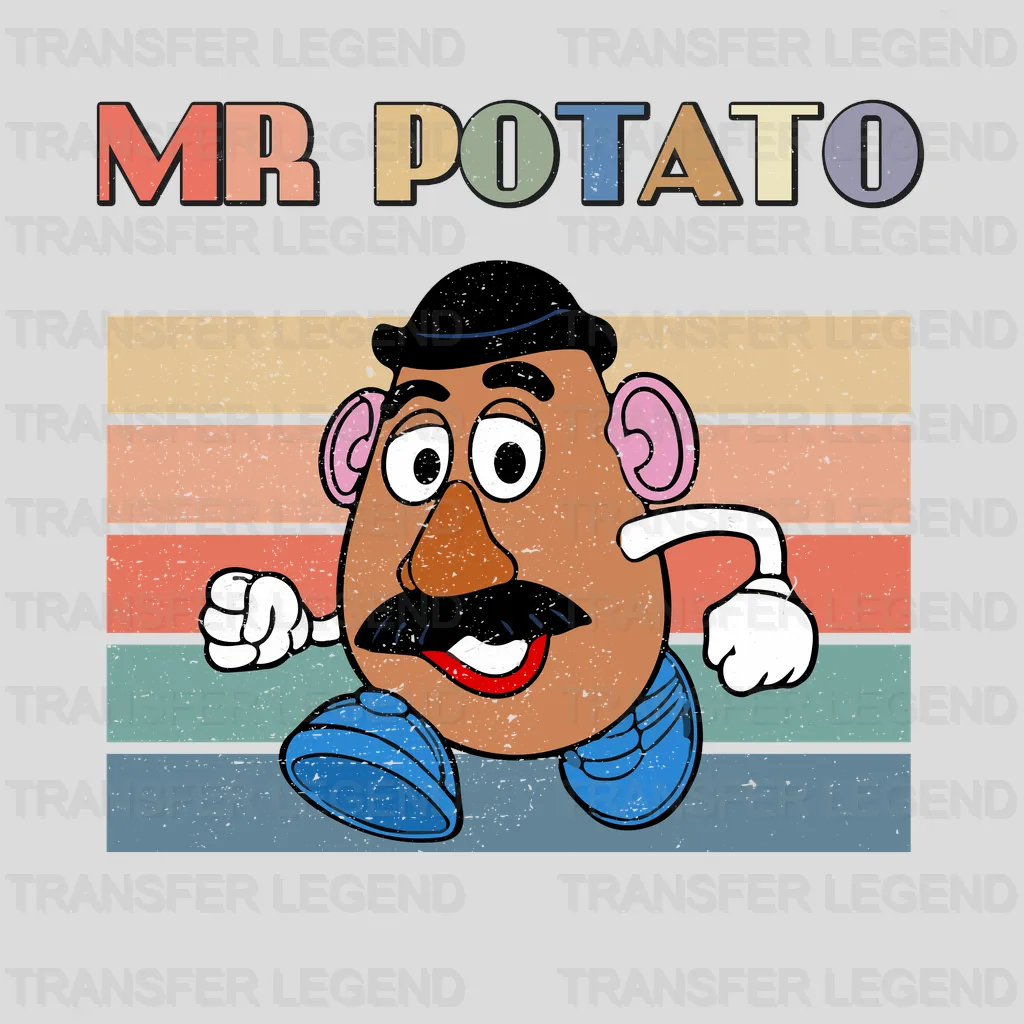 Mr. Potato Toy Story Disney Designs - DTF Heat Transfers