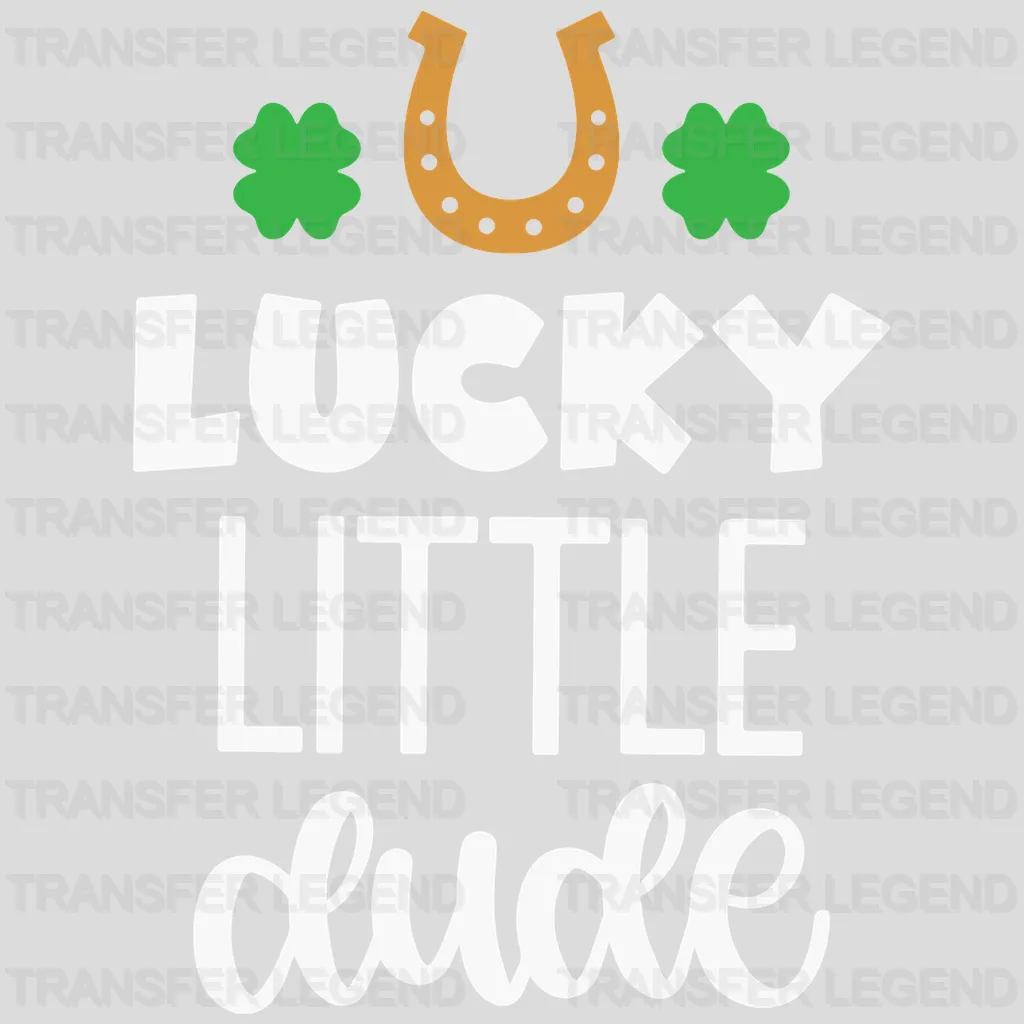 Lucky Little Dude St. Patrick's Day Design - DTF heat transfer - transferlegend
