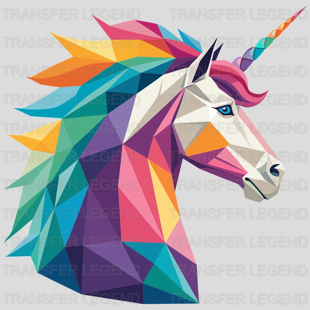 Robot Unicorn Design - DTF Heat Transfers - transferlegend