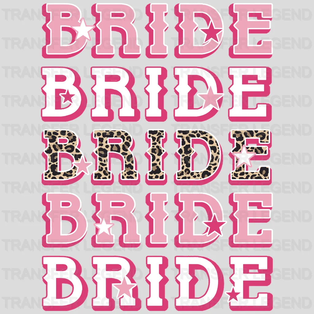 Bride And Howdy design- DTF heat transfer - transferlegend