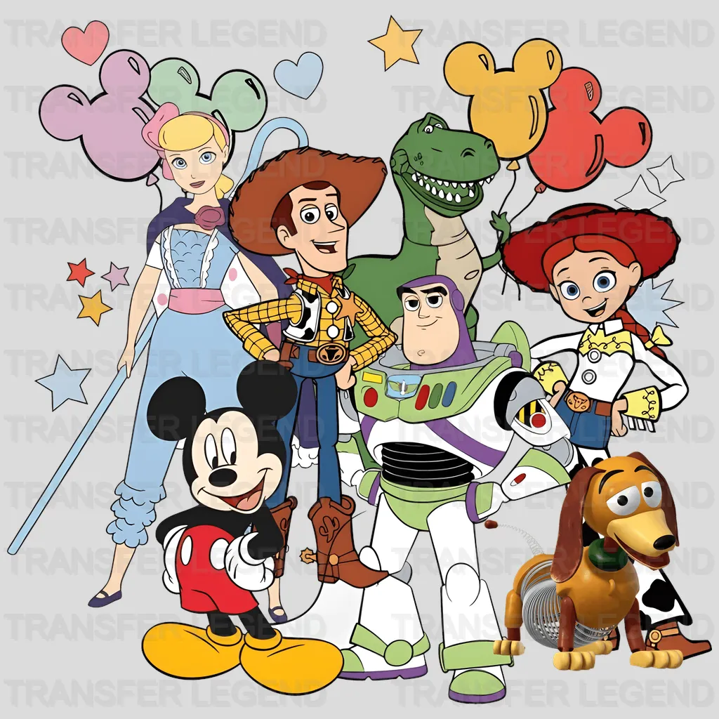 Friendship Toy Story Disney Designs - DTF Heat Transfers