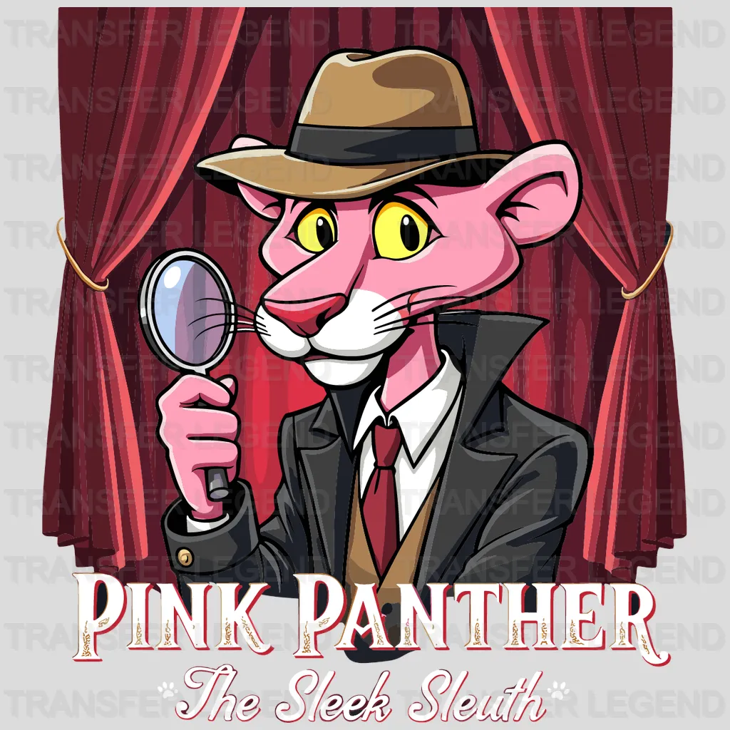 Pink Panther Disney Designs - DTF Heat Transfers