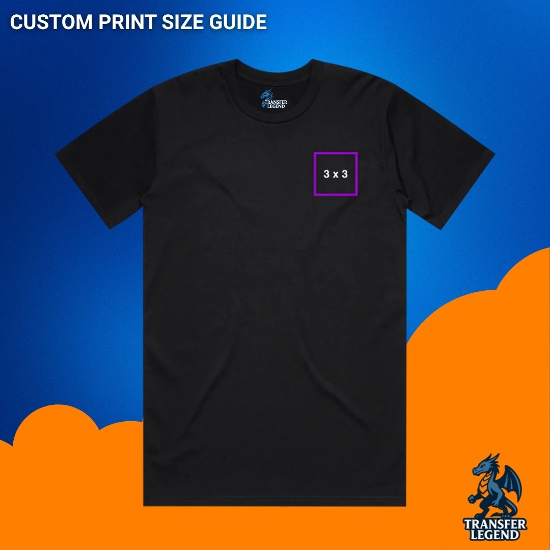 Custom DTF Transfers by Size