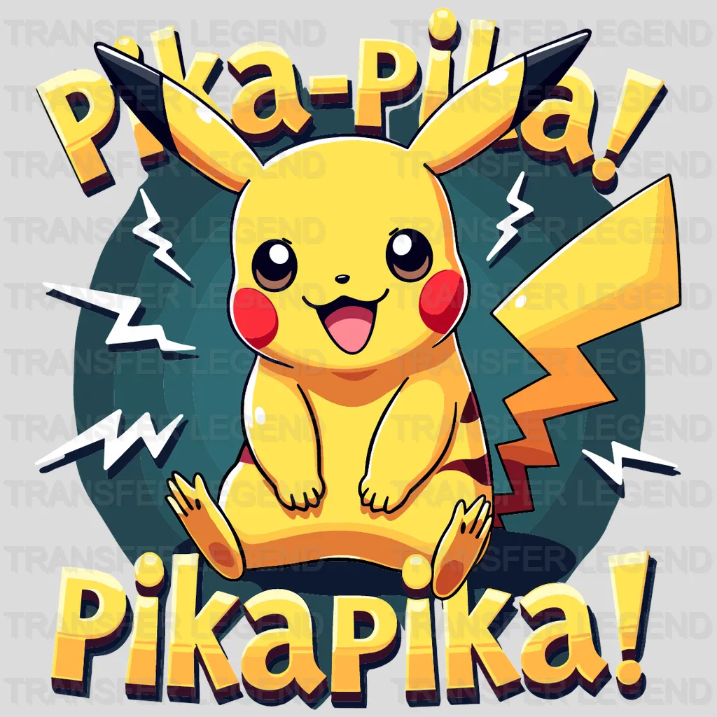 Pika Pika Disney Designs - DTF Heat Transfers
