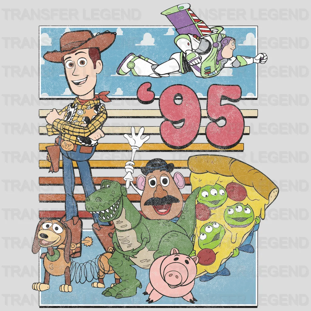 Toy 95 Toy Story Disney Designs - DTF Heat Transfers