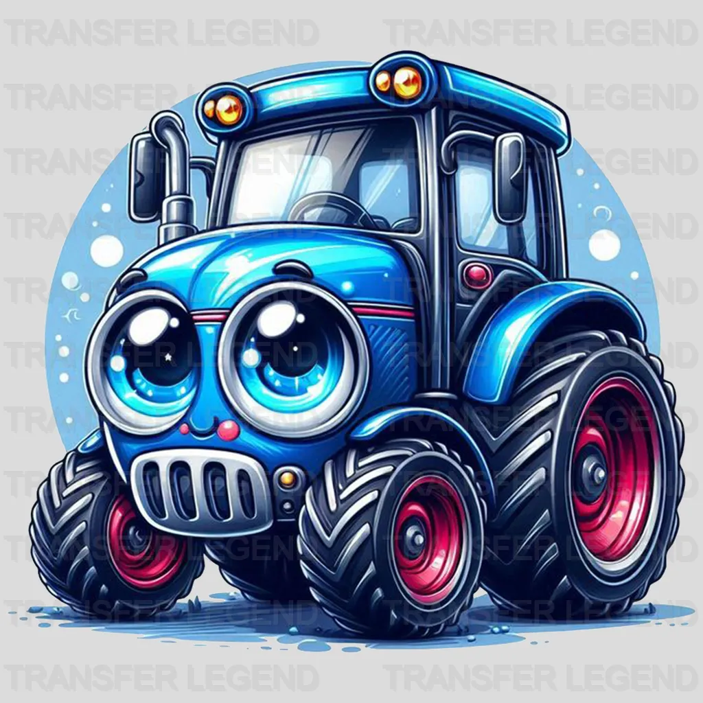 Navy Truck Disney Designs - DTF Heat Transfers