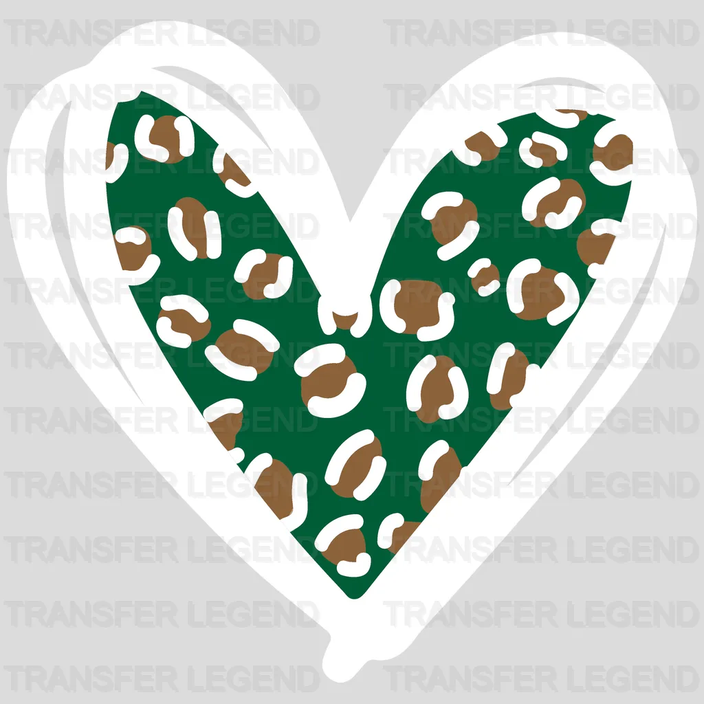 Heart St. Patrick's Day Design - DTF heat transfer - transferlegend