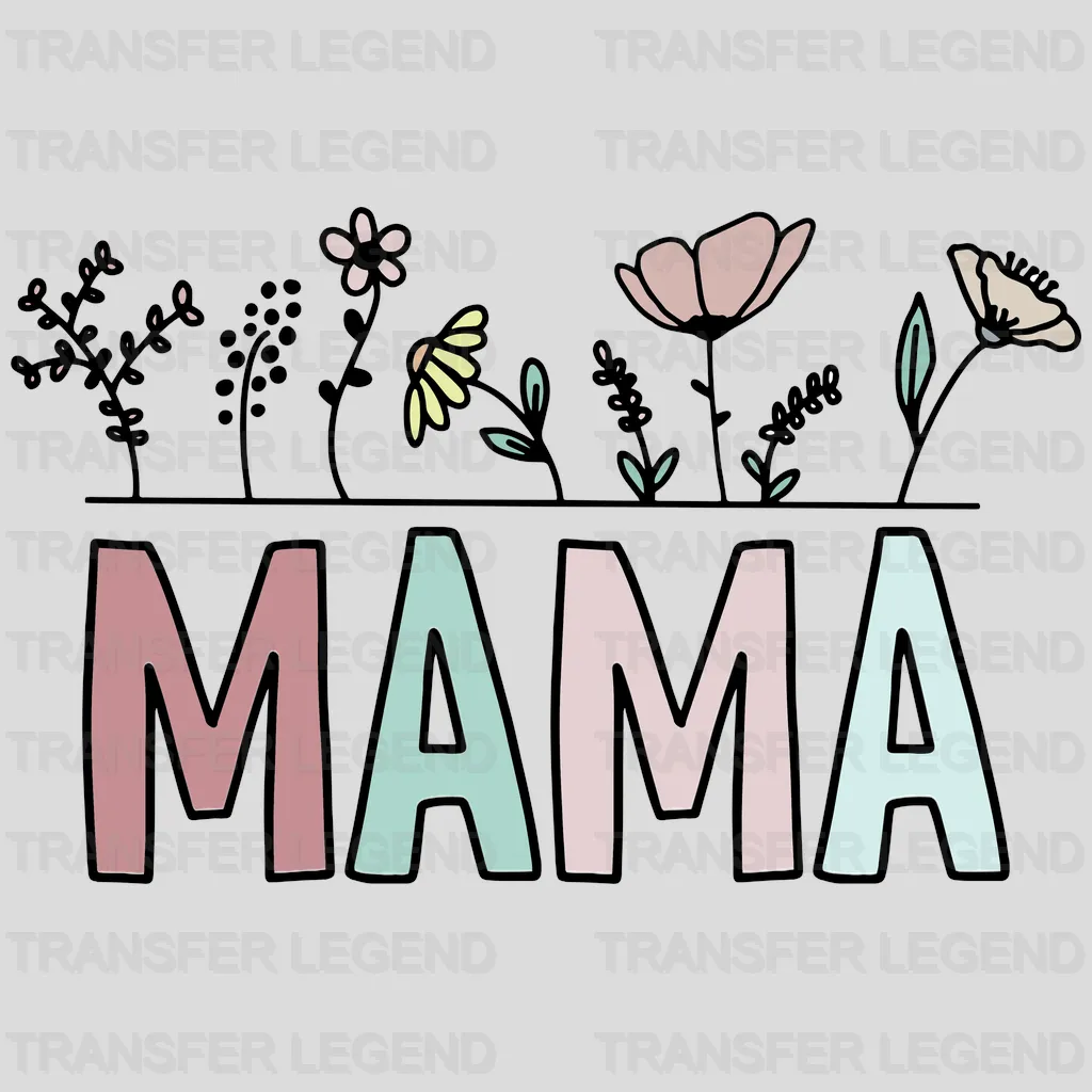 Mama Mini - Baby and Mama - Family Matching - Design - DTF heat transfer - transferlegend