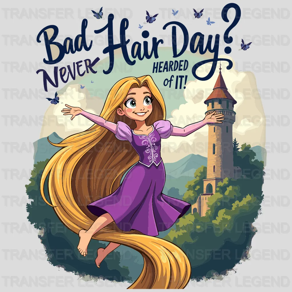 Hair Day Disney Designs - DTF Heat Transfers