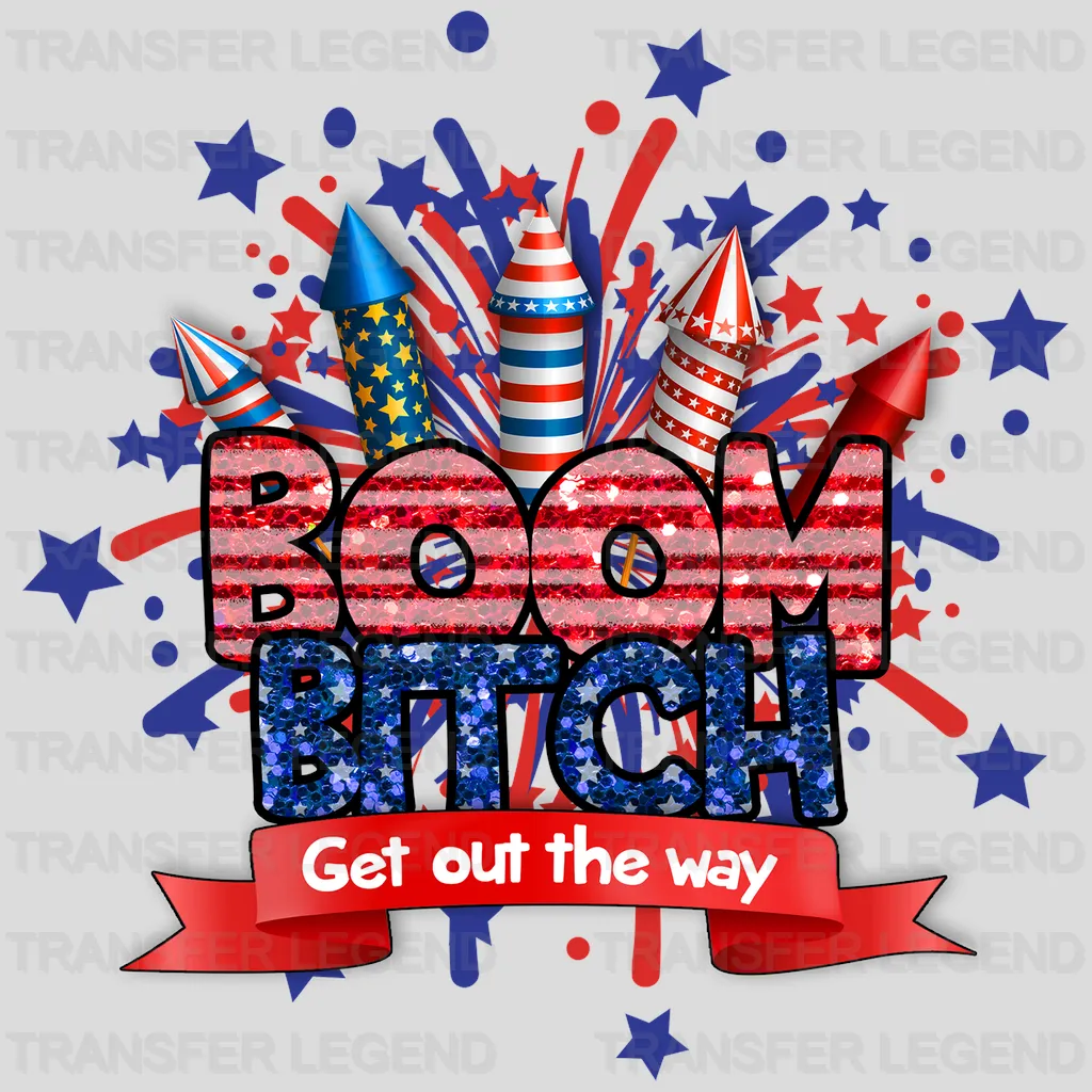 Boom Bitch DTF Transfer - transferlegend