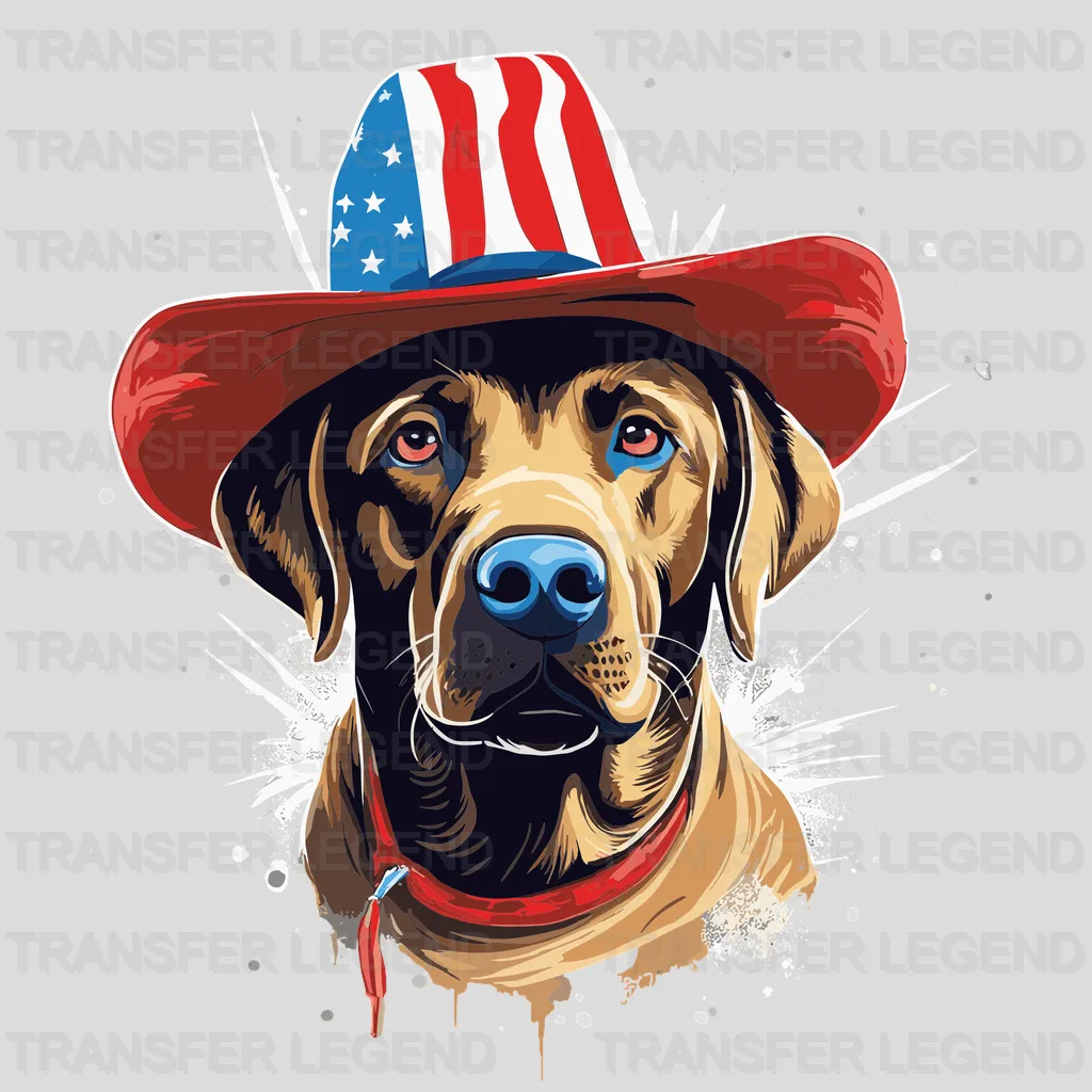 Dog USA Design - DTF Heat Transfers - transferlegend