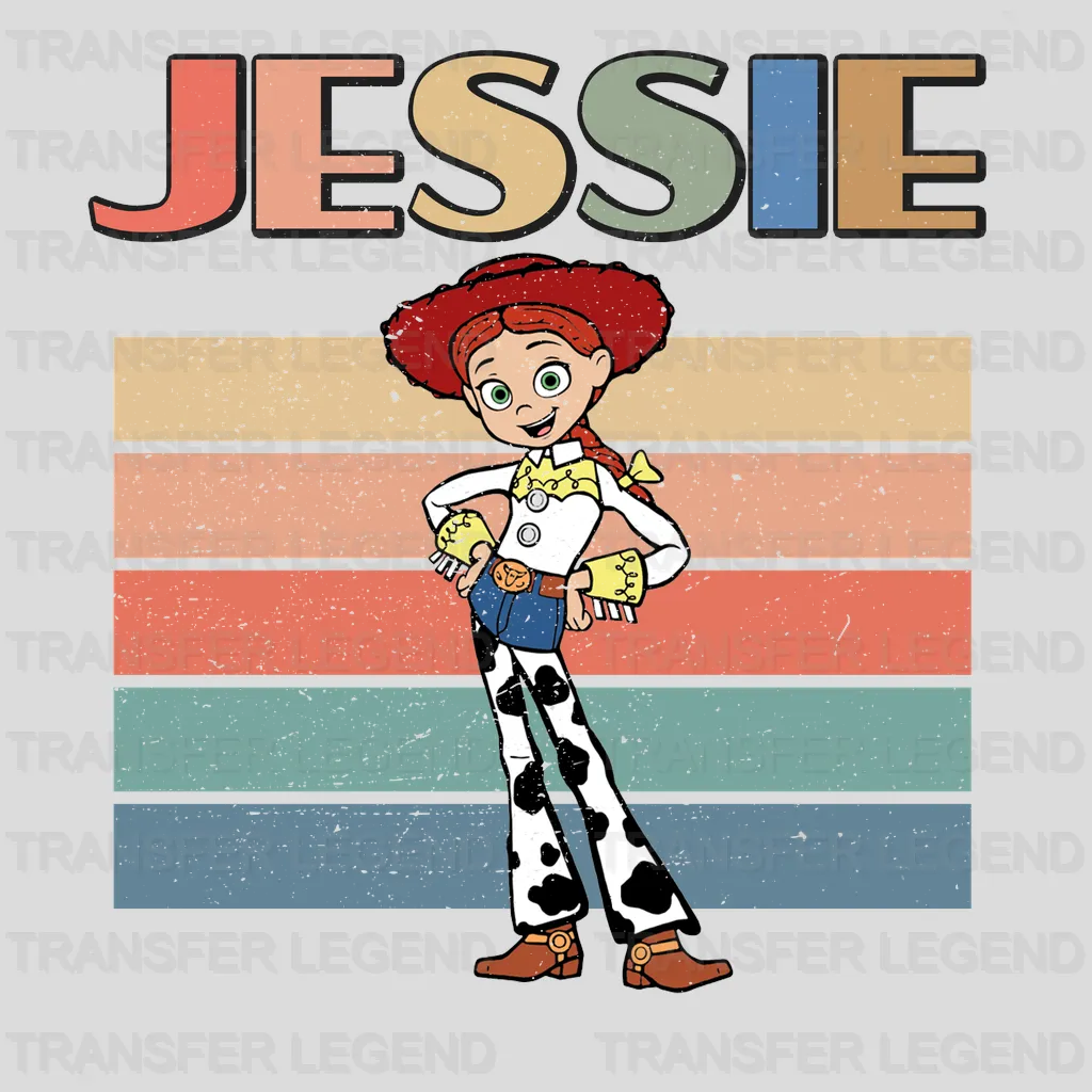 Jessie Toy Story Disney Designs - DTF Heat Transfers