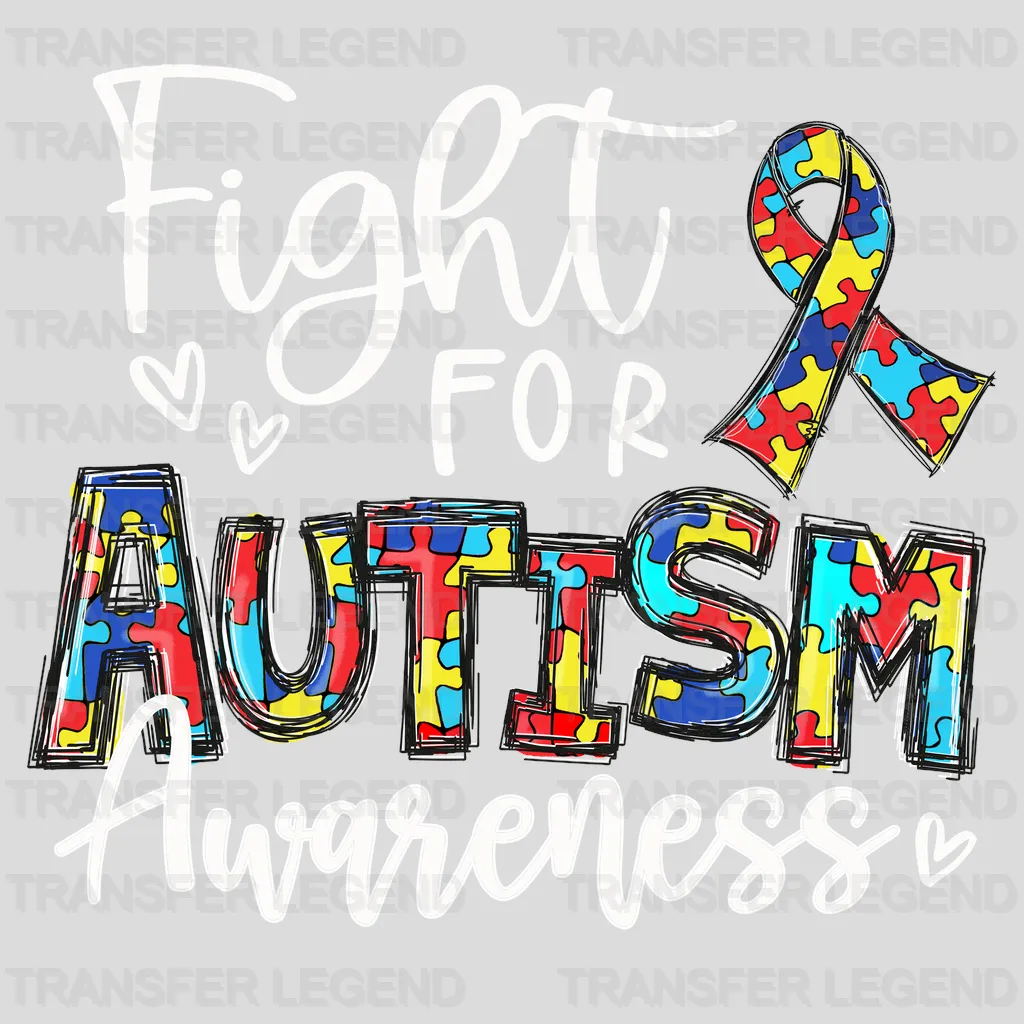 Fight For ATSM Awareness Design - DTF heat transfer - transferlegend