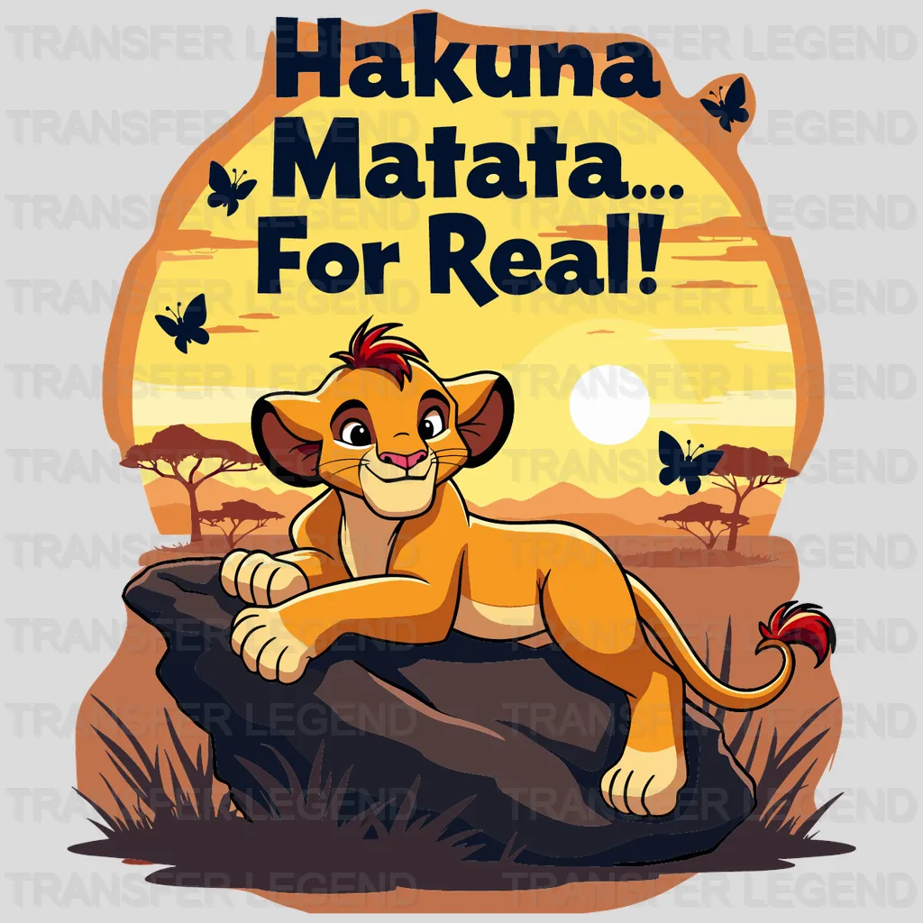 Hakuna Matata Disney Designs - DTF Heat Transfers