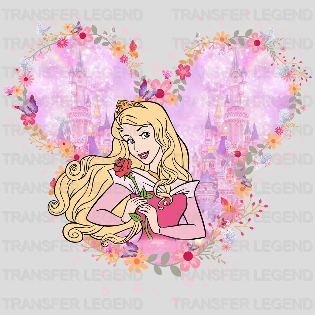 Princess 2 Disney Designs - DTF Heat Transfers