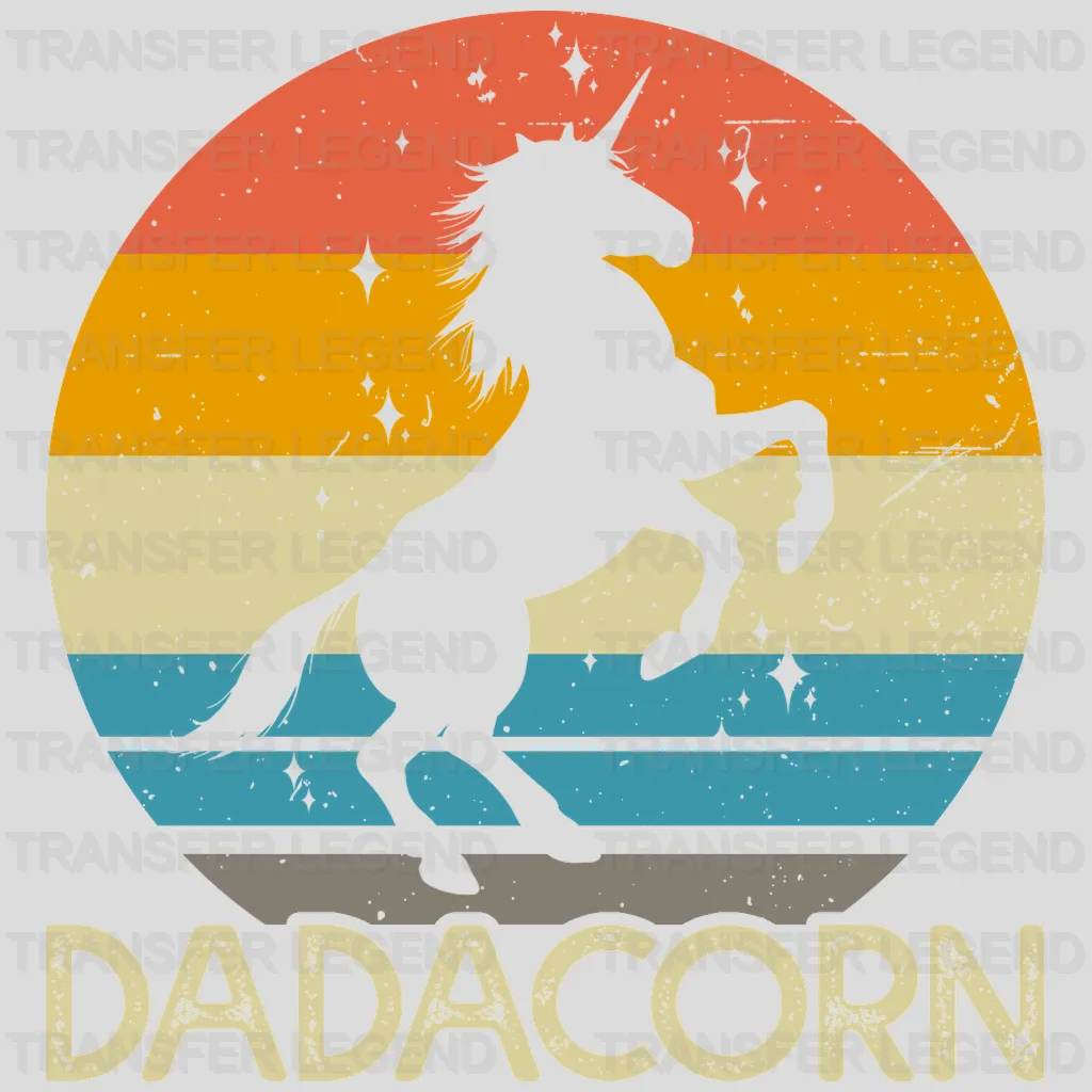 Dadacorn Vintage Design - DTF heat transfer - transferlegend