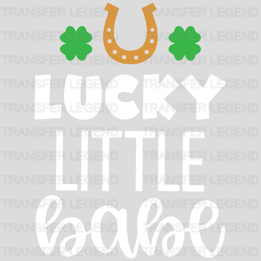 Lucky Little Babe St. Patrick's Day Design - DTF heat transfer - transferlegend