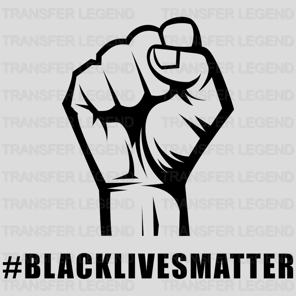 Black Lives Matter BLM Equality design- DTF heat transfer - transferlegend