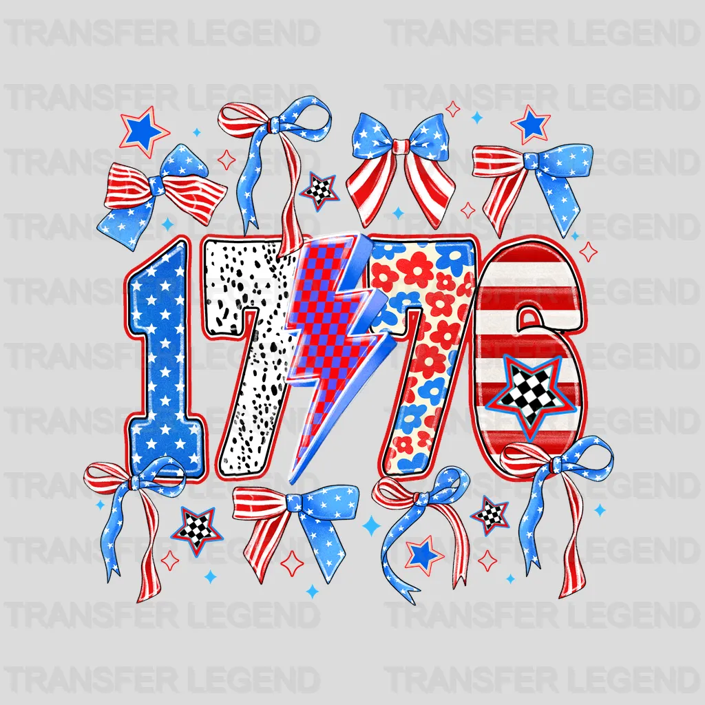 EST. 1776 4th July Design - DTF Heat Transfers - transferlegend