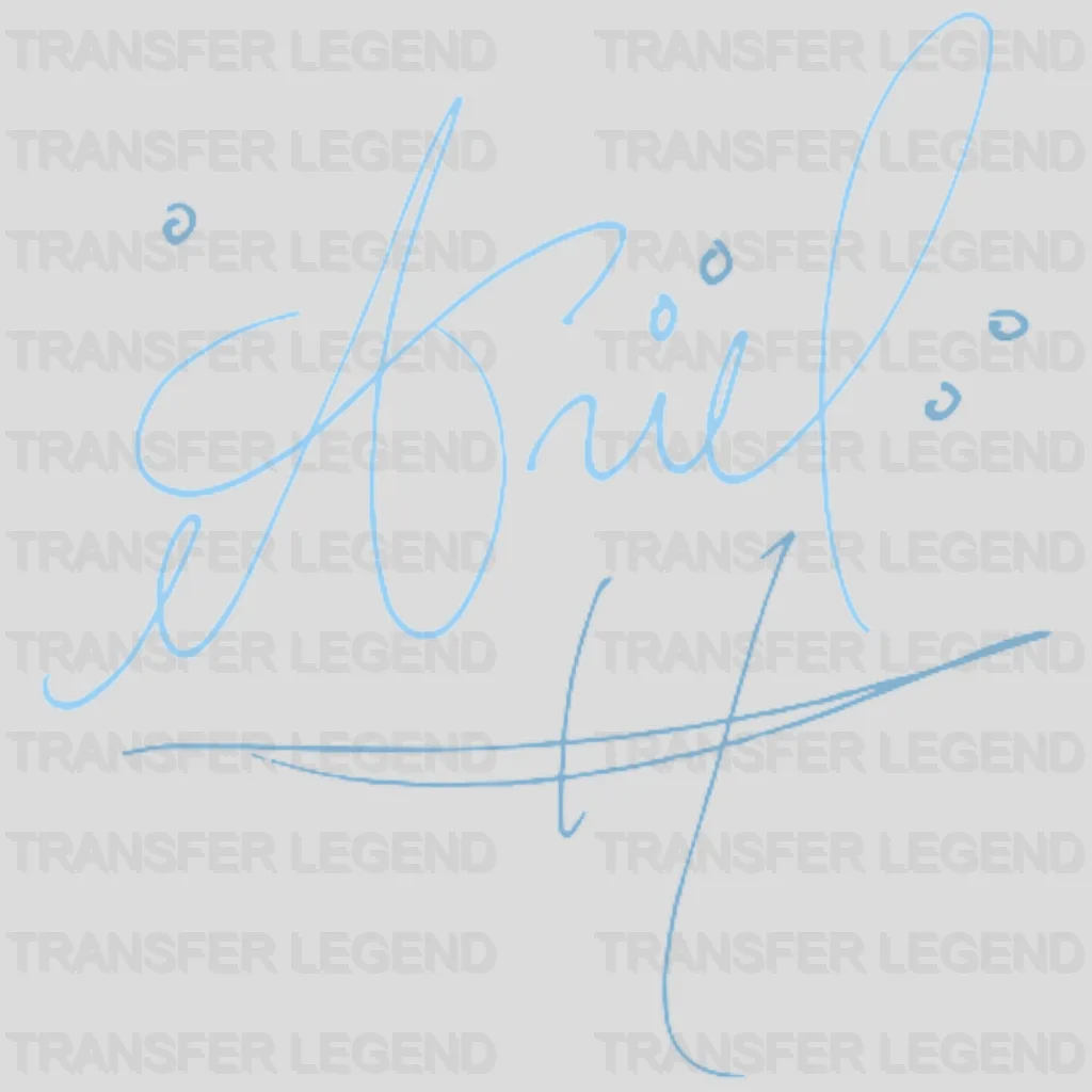 Character Ariel Design - DTF heat transfer - transferlegend