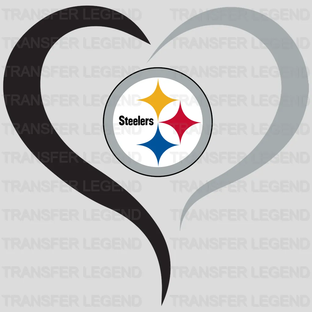 Pittsburgh Steelers Batman‑style bat emblem with star logo, NFL design - DTF Heat Transfer