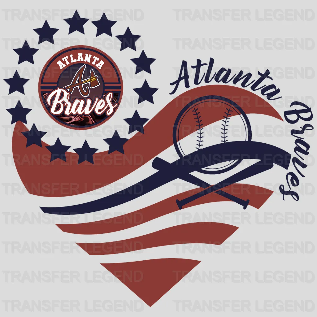 Atlanta Braves MLB Braves DTF Iron On Transfer