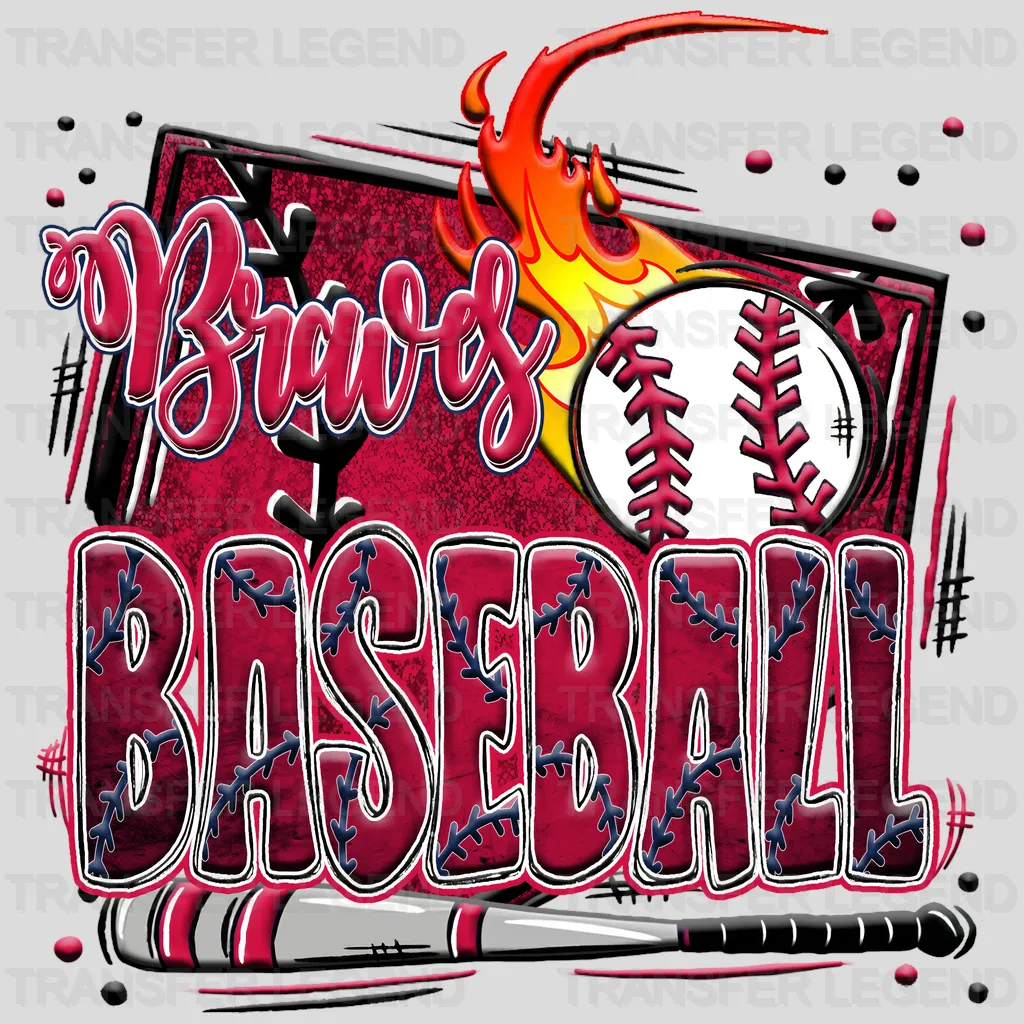 Atlanta Braves MLB Braves DTF Iron On Transfer