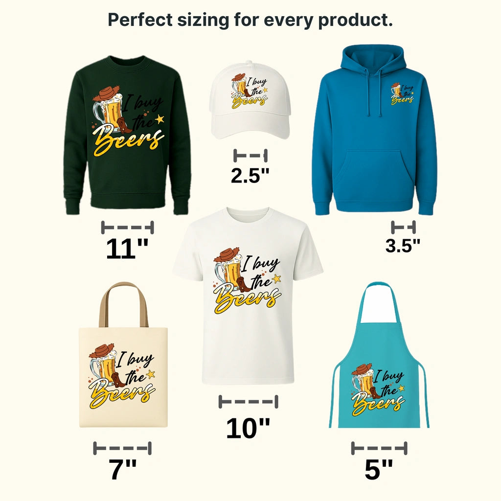 I Buy The Beers Toy Story Disney Designs - DTF Heat Transfers