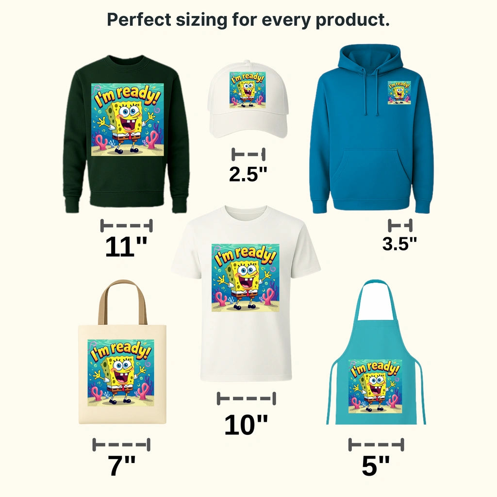 I'm Ready Disney Designs - DTF Heat Transfers