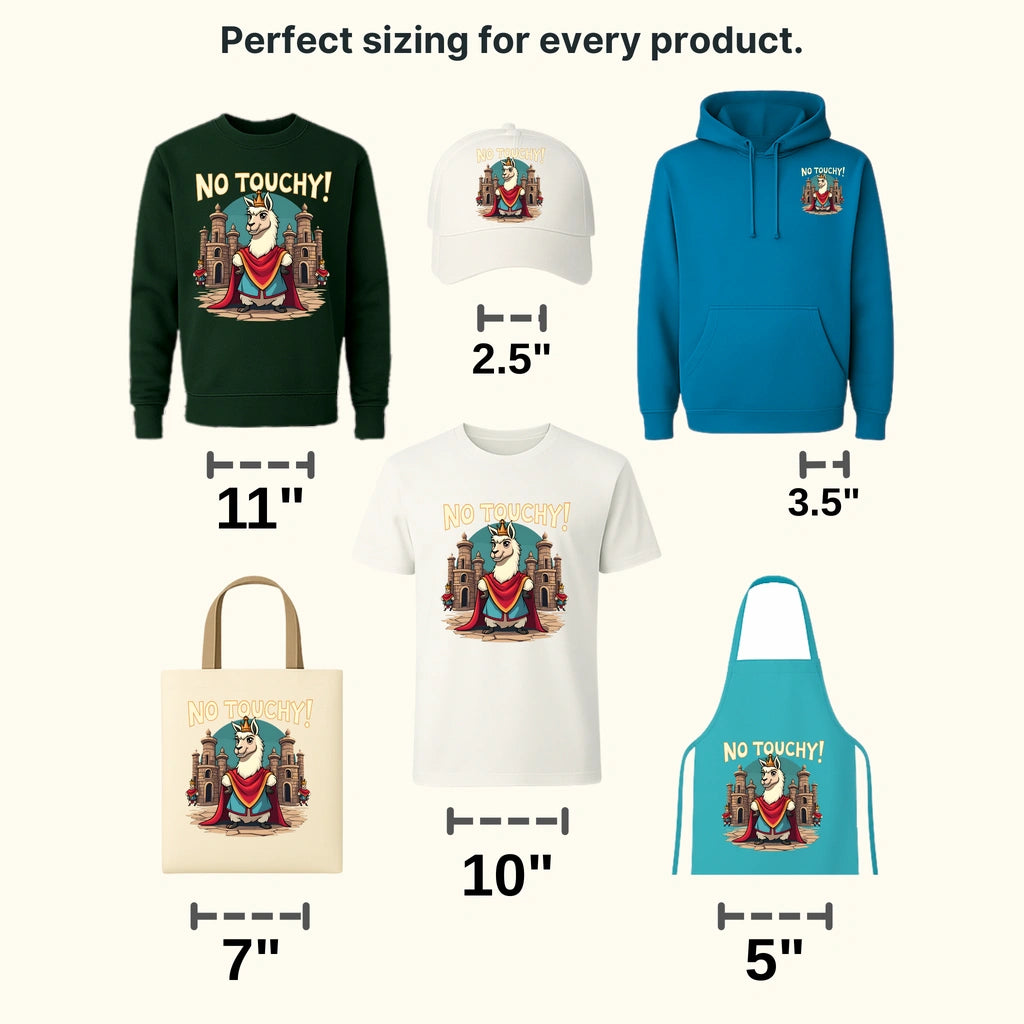 No Touchy Disney Designs - DTF Heat Transfers