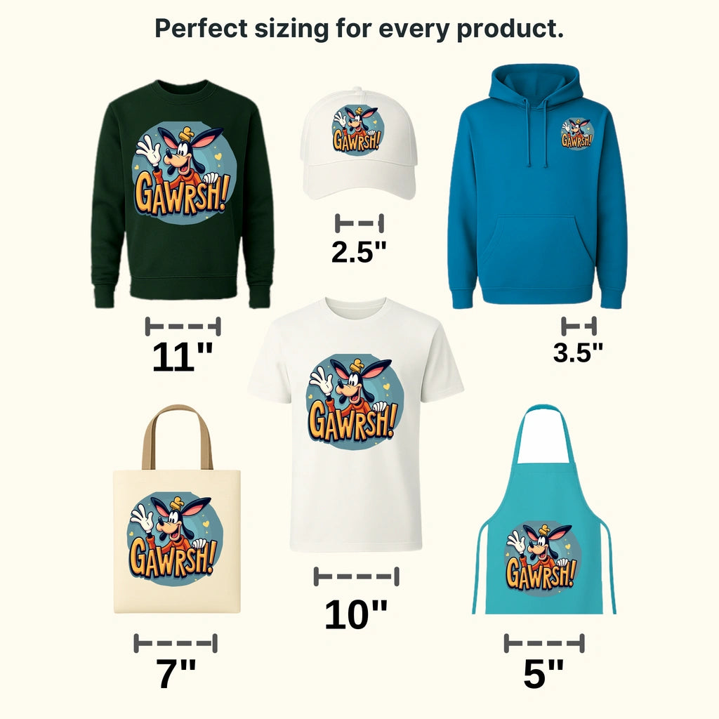 GAWRSH Disney Designs - DTF Heat Transfers