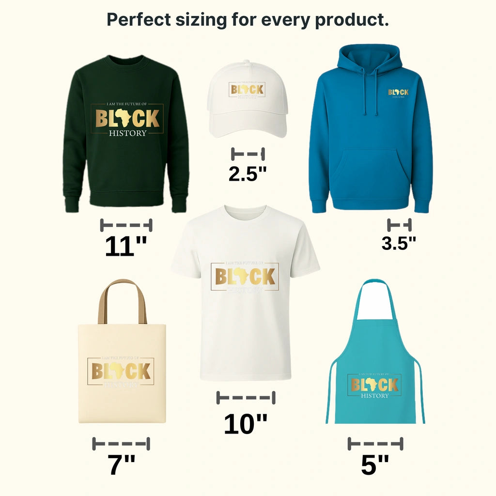 Black History - BLM design DTF heat transfer - transferlegend