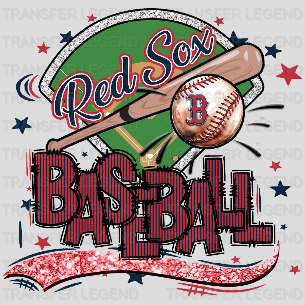 Boston Red Sox MLB Boston Red DTF Iron On Transfer