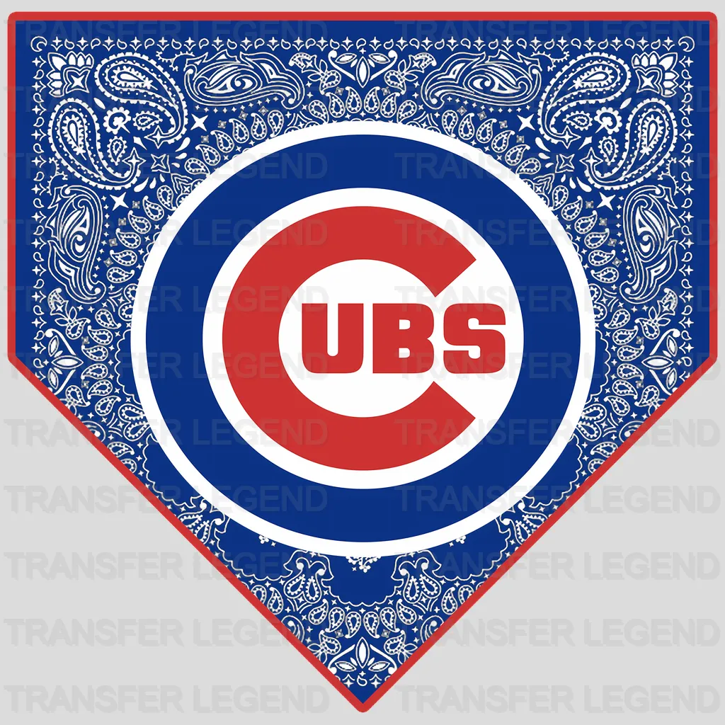 Chicago Cubs MLB Chi DTF Iron On Transfer