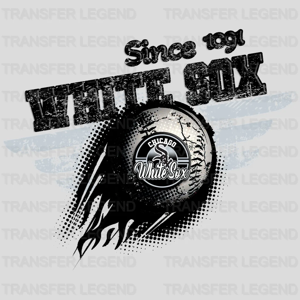 Chicago White Sox MLB Chicago White Since 1901 DTF Iron On Transfer