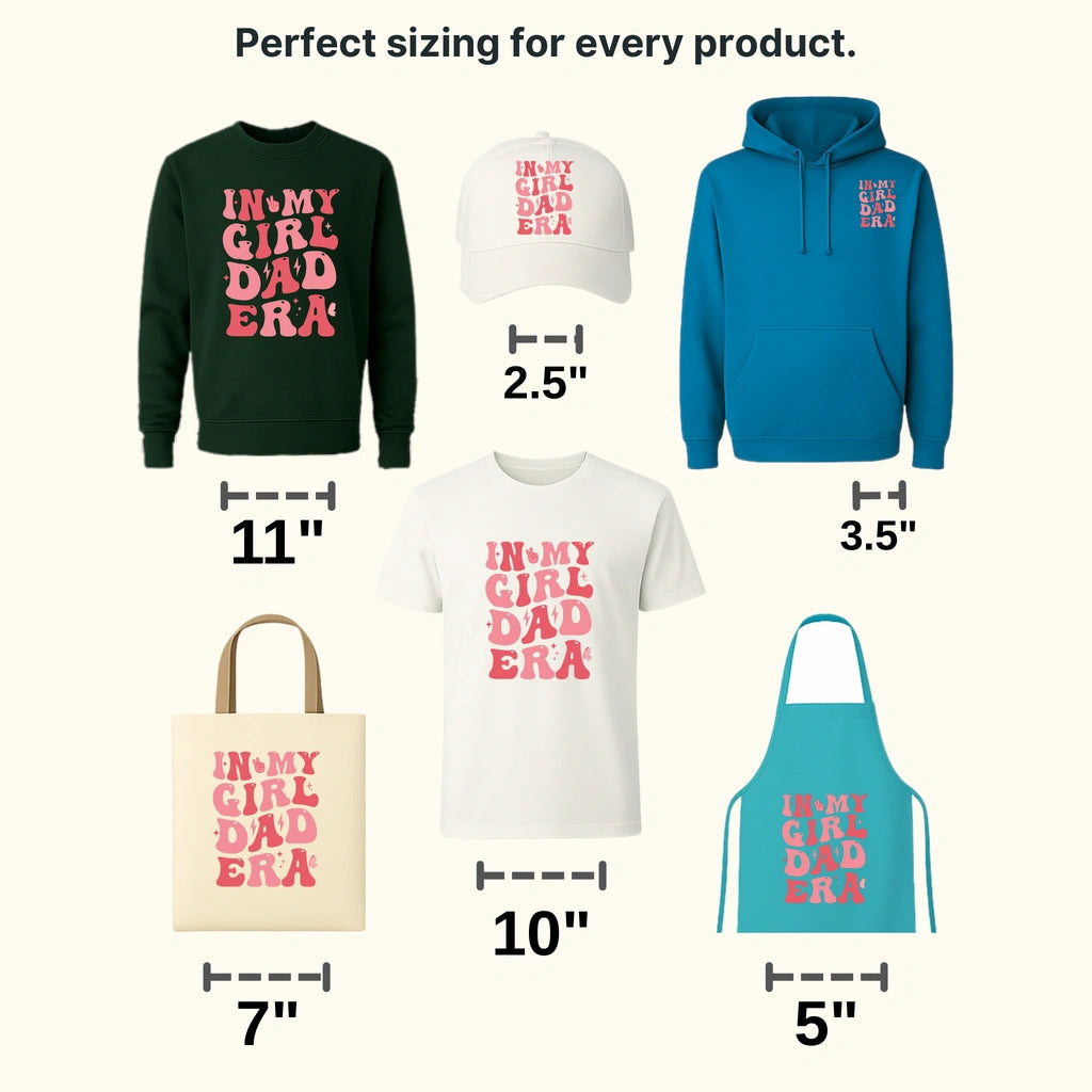 In My Girl Dad Era Design - DTF heat transfer - transferlegend