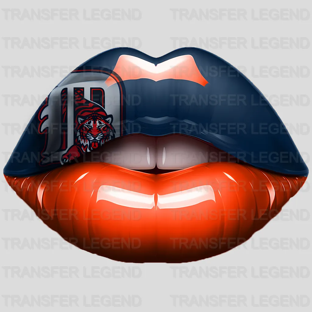 Detroit Tigers MLB Gear Composition - DTF Iron On Transfer