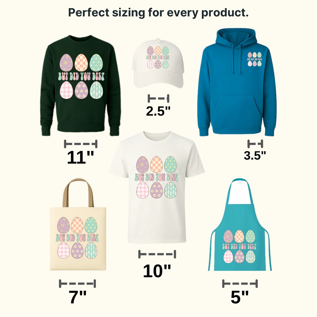 But Did You Die? Easter Design - DTF heat transfer - transferlegend
