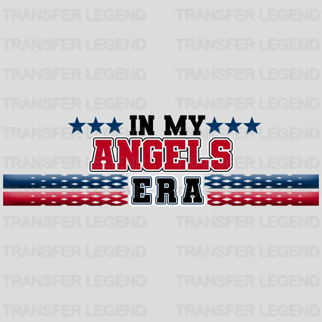 Los Angeles Angels MLB Los Angeles In My Angels Era DTF Iron On Transfer