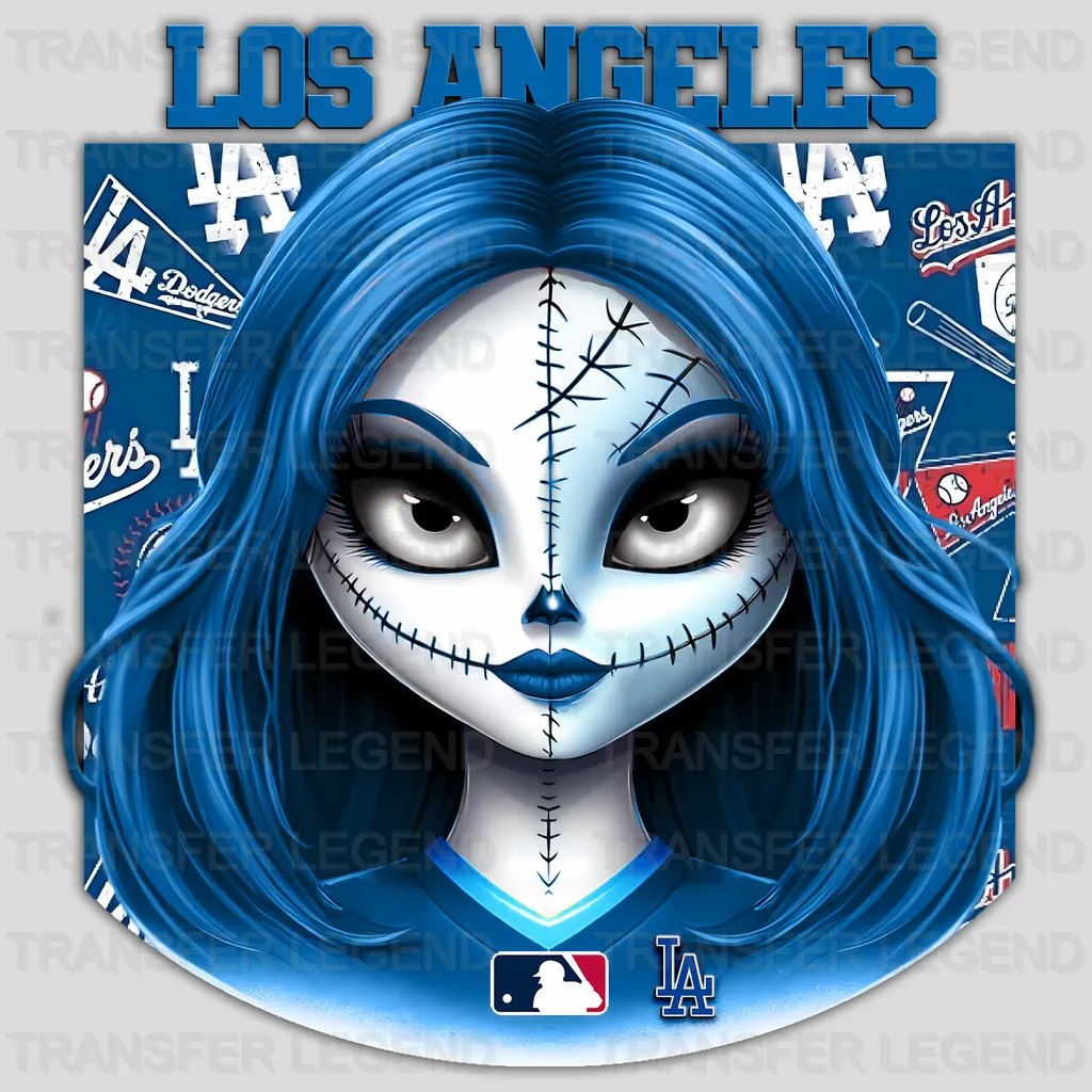 Los Angeles Dodgers MLB Vintage Player Poster Graphic - DTF Iron On Transfer