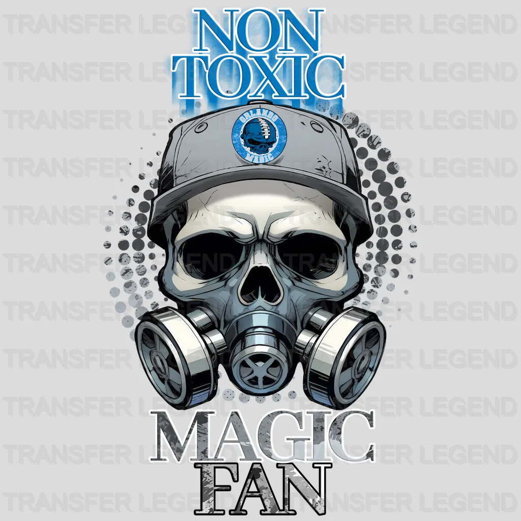 Orlando Magic NBA Non Toxic Fan DTF Iron On Transfer